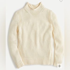 J crew always roll neck sweater, size small